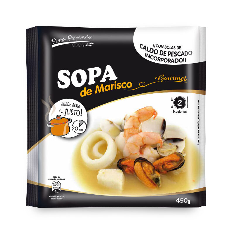 Sopa de Marisco 1x5 PCS